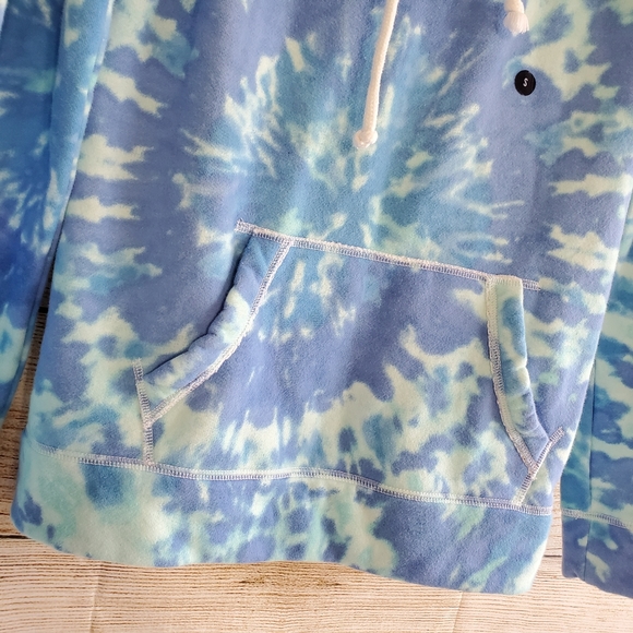NWT Hollister Tie Dye Hoodie Pullover Sweater S - Picture 8 of 8